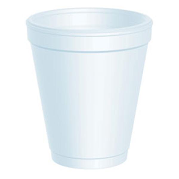 Cup Drinking Styrofoam 8 oz White 25/Pk, 40 PK/CA